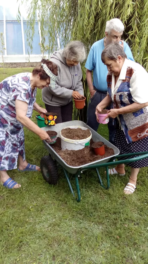 Puķu stādīšana